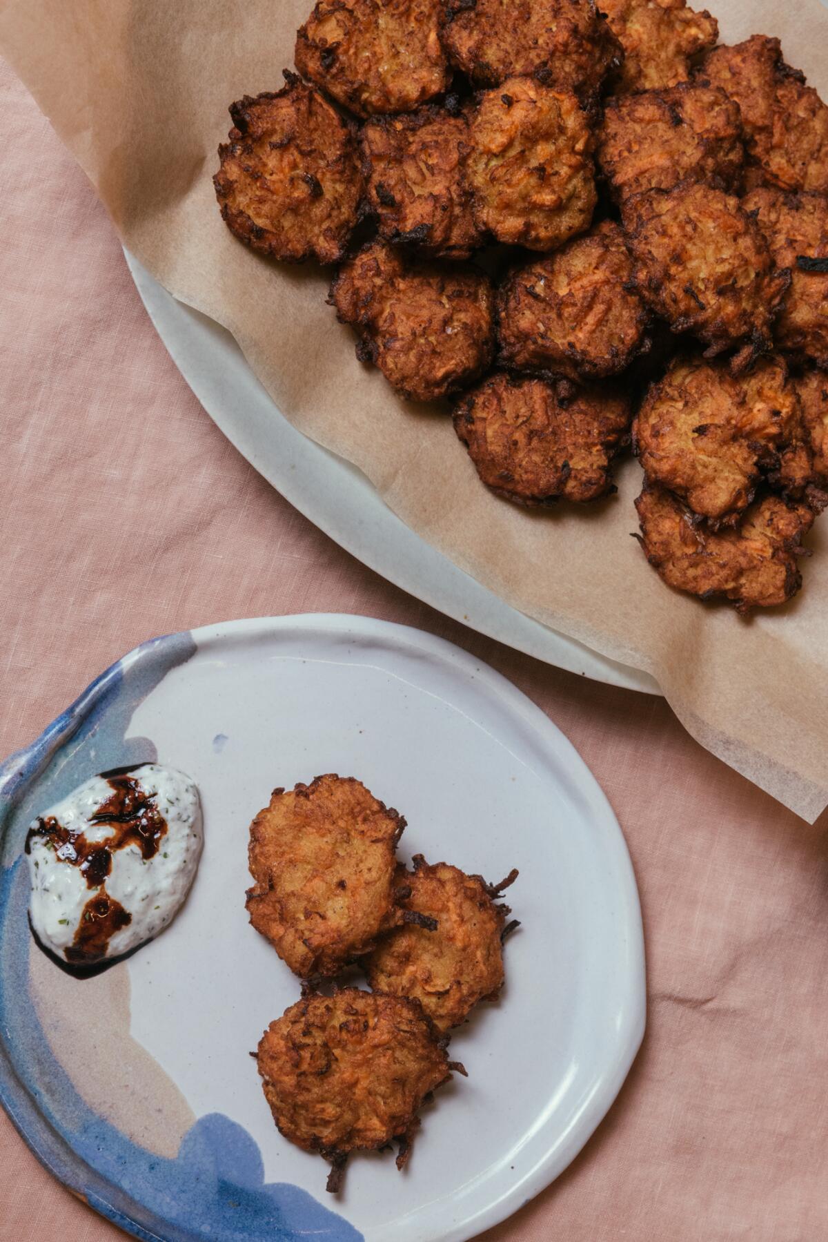 How to make crispy latkes with a Middle Eastern twist for Hanukkah ...